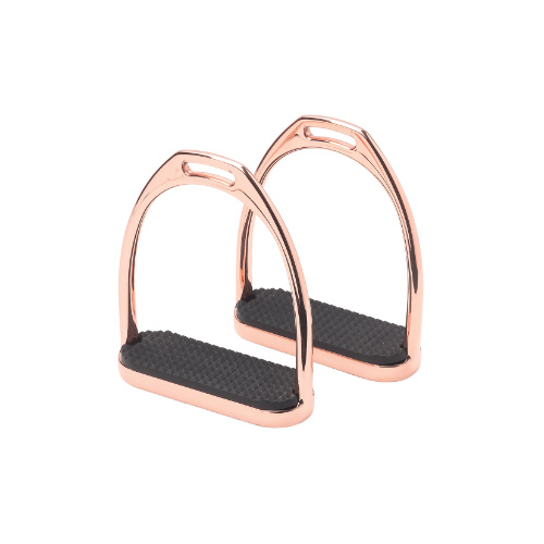 Zilco PVD Knife Edge Irons [Colour: rose gold] [size: 11.5cm]