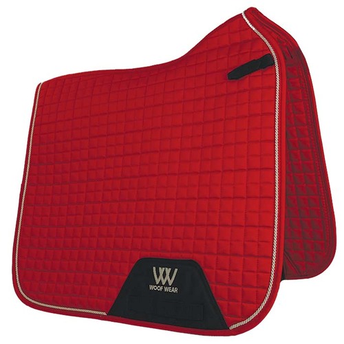 Woof Wear Dressage Saddle Cloth [Colour: Red]